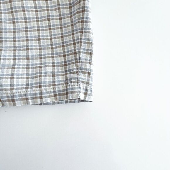 Tommy Bahama Mens Casual Shorts Plaid Brown Paradise Nation Size 38 - Picture 3 of 10